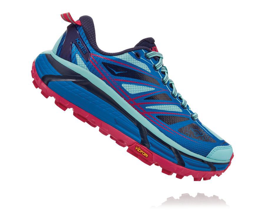 Tenis Trail Hoka One One Feminino Azul Marinho - Mafate Speed 2 - 143-HIZFDU